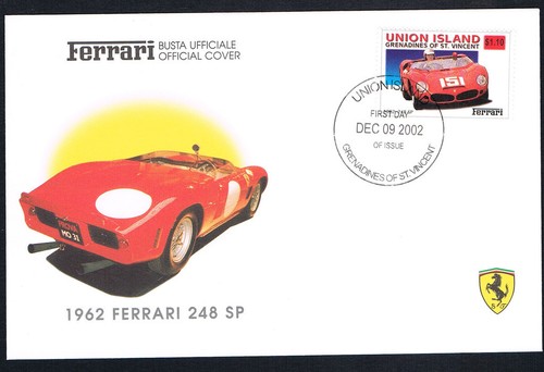 Ferrari busta ufficiale 1962 - busta,
