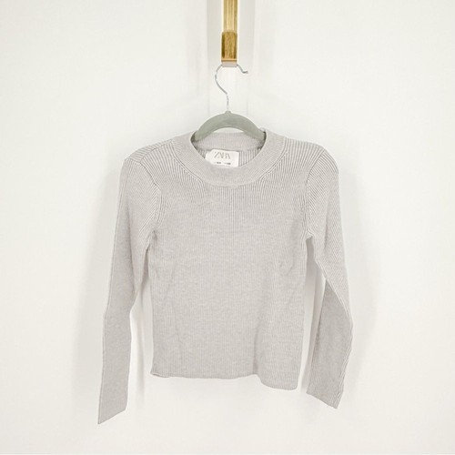 Maglia zara grigio chiaro - maglia, a