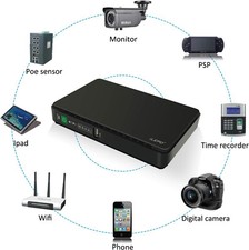 ILEPO Mini UPS POE 412P Gruppo di Continuità/Alimentazione Powerbank