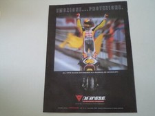 advertising Pubblicità 1999 DAINESE e VALENTINO ROSSI
