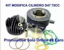 CILINDRO PIAGGIO VESPA  SPECIAL 50  PK-XL HP50  APE 50 DIAMETRO 47 75CC