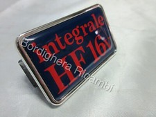 LANCIA DELTA HF INTEGRALE 16V SCRITTA STEMMA SIGLA LOGO GRIGLIA BADGE MASCHERINA