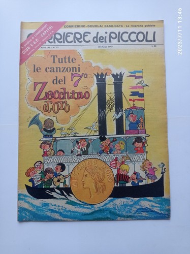 Comic corriere dei petiti - comic, year