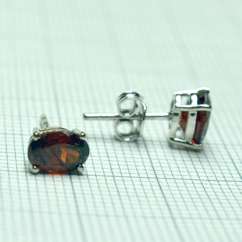 Orecchini perno donna in - a,