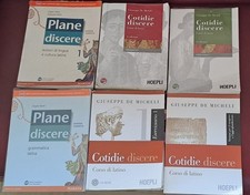 Set 6 libri di latino: PLANE DISCERE e COTIDIE DISCERE - Prezzo ribassato
