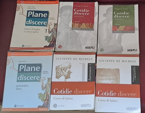 Set libri latino plane - libri, di