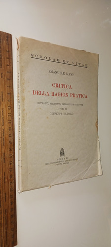 Kant critica della ragion - critica,