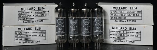 Nos mullard el84 - mullard, grey
