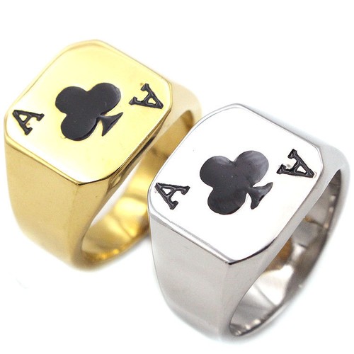 Anello smalto nero modello - smalto,