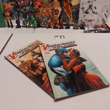 capitan america e falcon 1 e 2 vendicatori divisi marvel italia  IB73