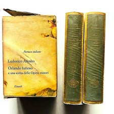 Parnaso Italiano Ariosto Orlando furioso e opere minori Millenni Einaudi 1968