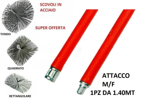 Scovolo ferro per - scovolo, in