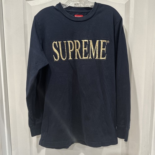Supreme camicia logo oro - camicia,