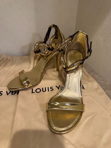 Sandali louis vuitton oro - louis,