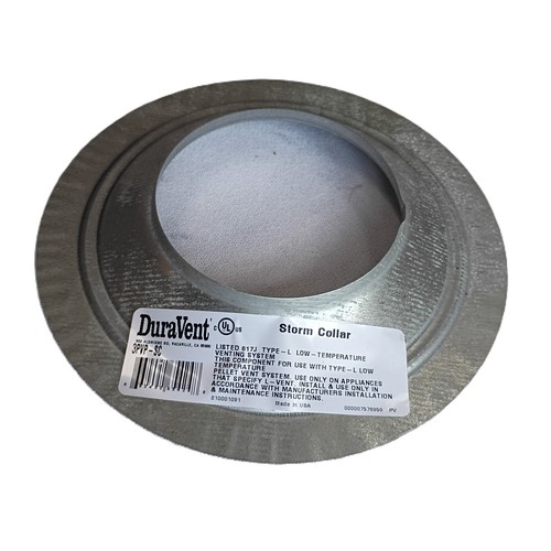 Duravent storm collar - duravent, 3"