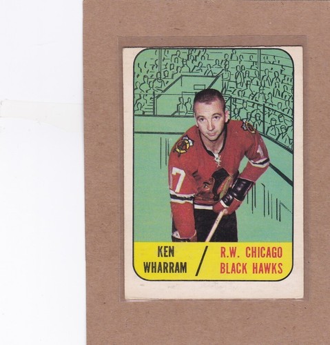 1967 topps hockey - 1967-68, ken