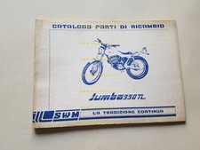 SWM Jumbo 350 TL TRIAL 1983 catalogo ricambi TELAIO originale FRAME Catalogue