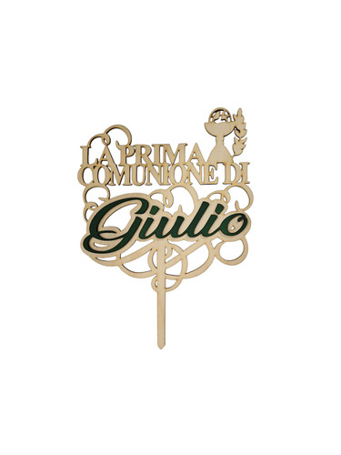 Cake topper decorazione per