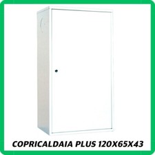 copri caldaia esterno copricaldaia plus box 120 in acciaio zincato kit montaggio