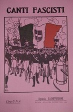 Canti fascisti	testi canzoni
