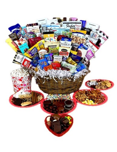 Cesto regalo cioccolato san - regalo,