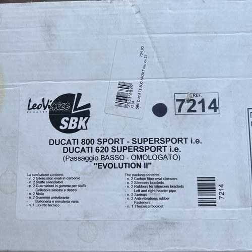 Marmitta leovince sbk 7214 - sbk,