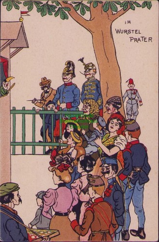 163890 cartolina nel wurstel - cartolina,