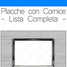 Placche 3 4 6 moduli