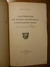 T. LEVI CIVITA CARATTERISTICHE