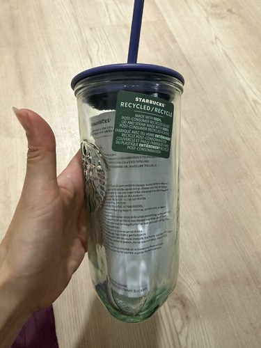 Bicchiere starbucks vetro - bicchiere,