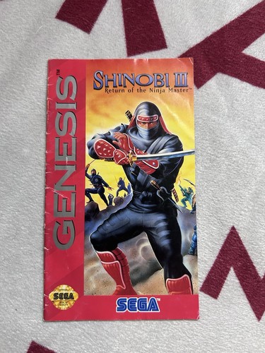 Shinobi sega genesis - 3,