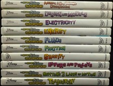 o'o'o 11 DVDs . SCIENCE of Disney IMAGINEERING . Electricity Energy EDUCATIONAL