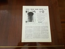 Advertising Italian - Ethiopian Pubblicità : PONTEGGI DALMINE INNOCENTI ( 1967 )