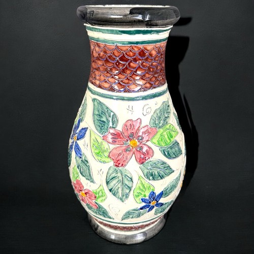 Vase potiche vintage - à, fleurs
