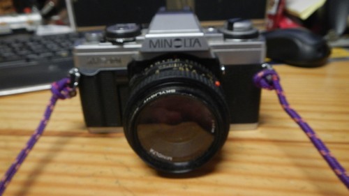 Fotocamera minolta con - xg-m,