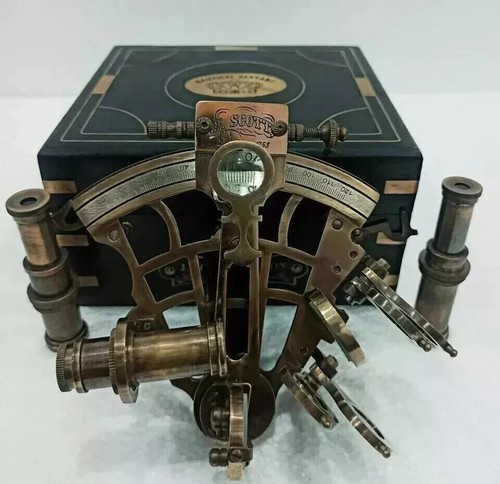 Astrolabio sestante ottone - astrolabio, in