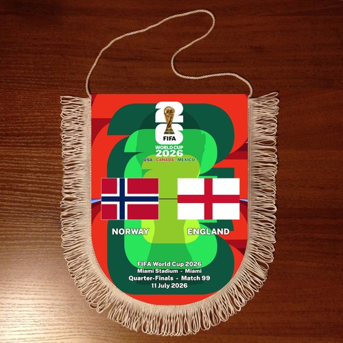 Squadra calcio pennant - squadra, di