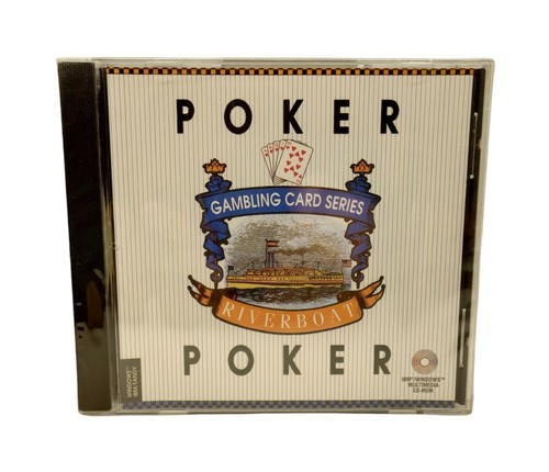 Riverboat poker cd rom - riverboat, pc