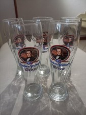 5 Bicchieri Birra Hacker-Pschorr Weisse 1798/1867 0,30 L  Rastal Germany 
