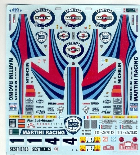Decal lancia delta - lancia, hf