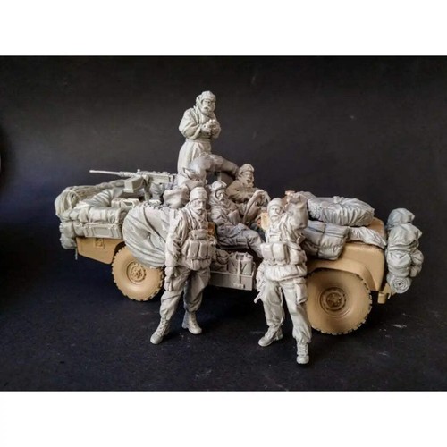 5pz resina modellino - resina, kit