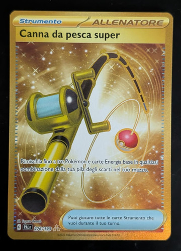 Carta pokemon canna pesca - carta,