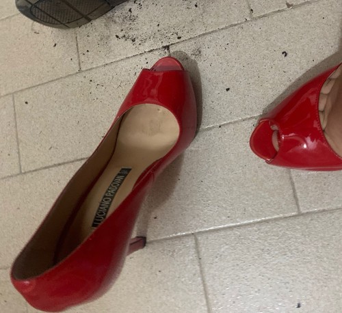 Scarpe tacco rosse luciano - scarpe,