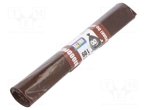 Polietilene 10pz marrone - ld,