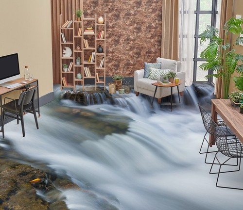 Cascata pietra i6294 - 3d,