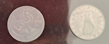 Lotto da 12 monete rare: 5 lire 1952-55, 10 lire 1951-56, 20 lire 1957-58