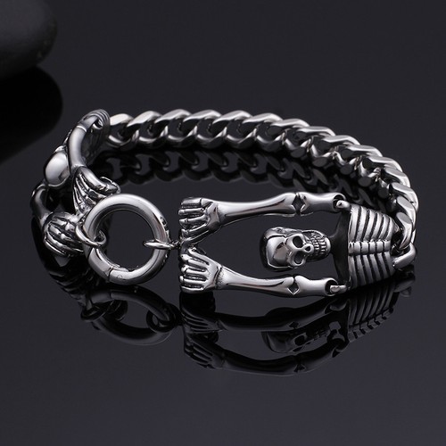 Bracciale uomo acciaio inox - uomo,