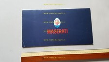 Maserati Merak 2000 - Merak 3000 SS portfolio 1976 depliant originale