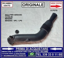 TUBO MANICOTTO SCATOLA FILTRO ARIA FIAT GRANDE PUNTO + EVO 1.2 BENZINA GPL LPG