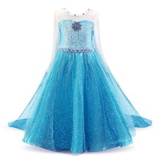 Kinder Mädchen Elsa Kleid